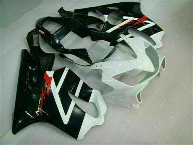 Blanc Noir Carénages Moto Honda CBR 600 F4i 2001-2003 Blanc Noir Carénages Moto Honda CBR 600 F4i 2001-2003