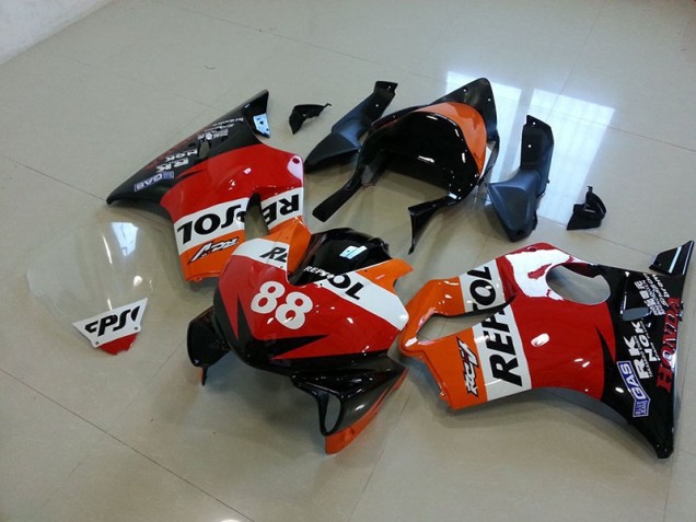Courses Repsol 88 Carénage Moto Honda CBR 600 F4i 2001-2003 Courses Repsol 88 Carénage Moto Honda CBR 600 F4i 2001-2003
