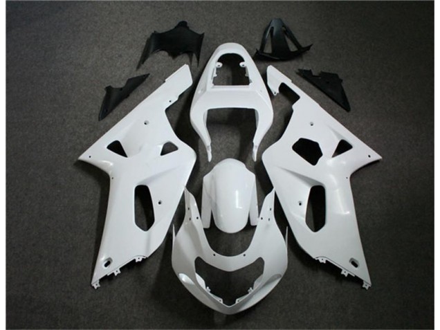 Blanc Carénage Moto Suzuki GSXR 600 / 750 K1 K2 K3 2001-2003 Blanc Carénage Moto Suzuki GSXR 600 / 750 K1 K2 K3 2001-2003