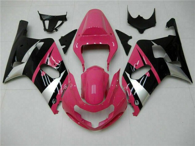 Rose Carénage Moto Suzuki GSXR 600 / 750 K1 K2 K3 2001-2003 Rose Carénage Moto Suzuki GSXR 600 / 750 K1 K2 K3 2001-2003
