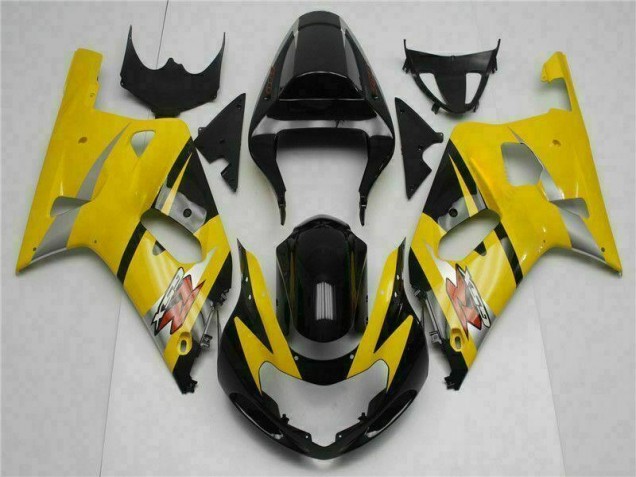Jaune Carénage Moto Suzuki GSXR 600 / 750 K1 K2 K3 2001-2003 Jaune Carénage Moto Suzuki GSXR 600 / 750 K1 K2 K3 2001-2003
