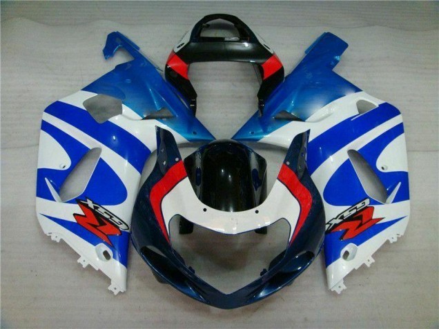 Bleu Carrosserie Moto Suzuki GSXR 600 / 750 K1 K2 K3 2001-2003 Bleu Carrosserie Moto Suzuki GSXR 600 / 750 K1 K2 K3 2001-2003