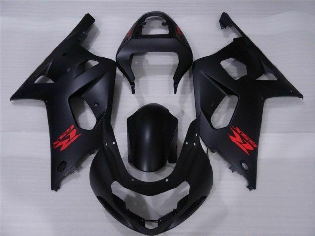 Noir Kit Carénages Motos Suzuki GSXR 600 / 750 K1 K2 K3 2001-2003 Noir Kit Carénages Motos Suzuki GSXR 600 / 750 K1 K2 K3 2001-2003