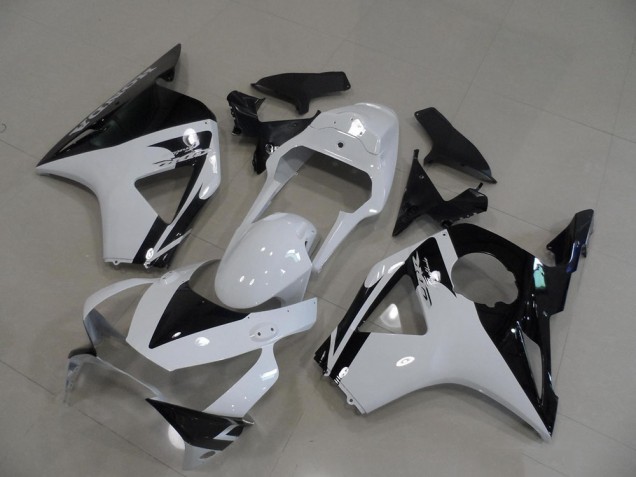 Blanc Noir Carrosserie Moto Honda CBR 900 RR 954 2002-2003 Blanc Noir Carrosserie Moto Honda CBR 900 RR 954 2002-2003