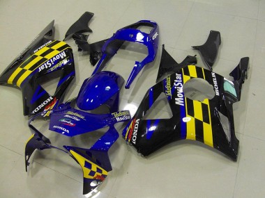 Bleu Movistar Carénage Moto Honda CBR 900 RR 954 2002-2003