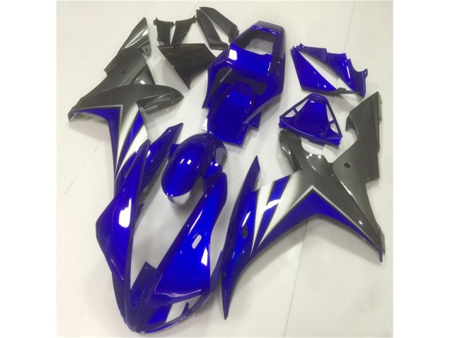 Bleu Gris Carénage Moto Yamaha R1 2002-2003