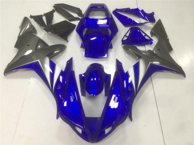 Bleu Gris Carénage Moto Yamaha R1 2002-2003