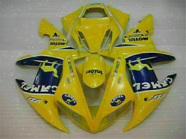 Jaune Carénage Moto Yamaha R1 2002-2003
