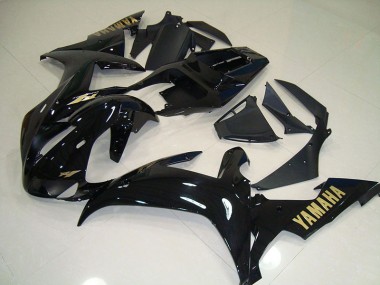 Noir Or Carénage Moto Yamaha R1 2002-2003