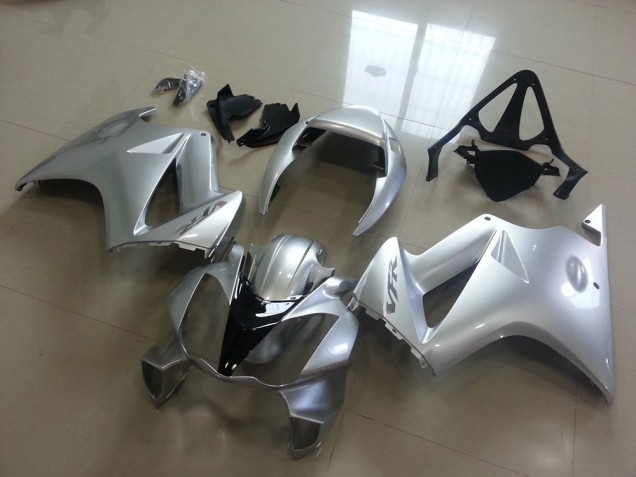 Argent Carénage Moto Honda VFR 800 2002-2013 Argent Carénage Moto Honda VFR 800 2002-2013