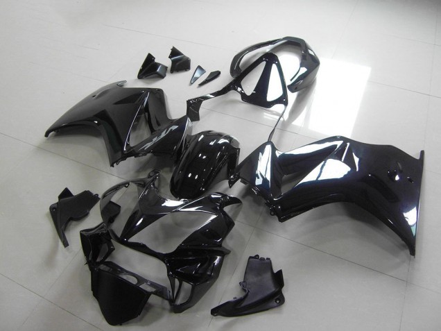 Noir Brillant Carénage Moto Honda VFR 800 2002-2013