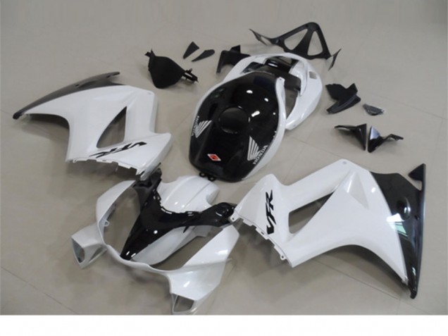 Blanc Noir Kit Carénages Motos Complet Honda VFR 800 2002-2013 Blanc Noir Kit Carénages Motos Complet Honda VFR 800 2002-2013