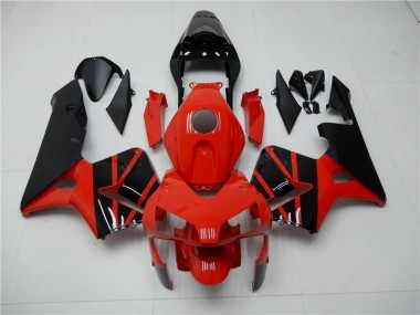 Rouge Noir Carénage Moto Honda CBR 600 RR 2003-2004