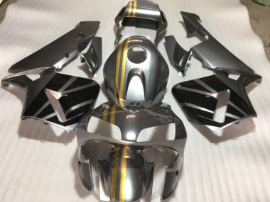 Argent Or Noir Carénage Moto Honda CBR 600 RR 2003-2004