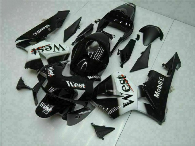 Noir West Carénage Moto Honda CBR 600 RR 2003-2004 Noir West Carénage Moto Honda CBR 600 RR 2003-2004