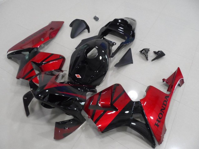 Noir Rouge Bonbon Carénage Moto Honda CBR 600 RR 2003-2004 Noir Rouge Bonbon Carénage Moto Honda CBR 600 RR 2003-2004