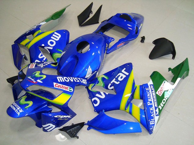 Movistar Carénages Moto Honda CBR 600 RR 2003-2004 Movistar Carénages Moto Honda CBR 600 RR 2003-2004