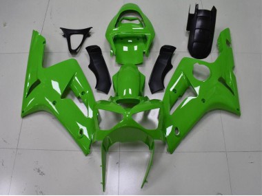 Vert Carénages Moto Kawasaki ZX6R 2003-2004