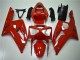 Rouge Carénage Moto Kawasaki ZX6R 2003-2004 Rouge Carénage Moto Kawasaki ZX6R 2003-2004