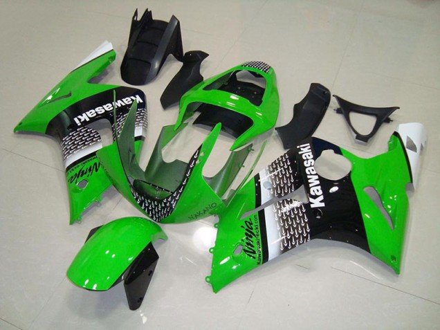 Vert Nakano Carénage Moto Kawasaki ZX6R 2003-2004 Vert Nakano Carénage Moto Kawasaki ZX6R 2003-2004