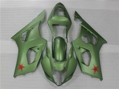 Vert Carénage Moto Suzuki GSXR 1000 K3 2003-2004