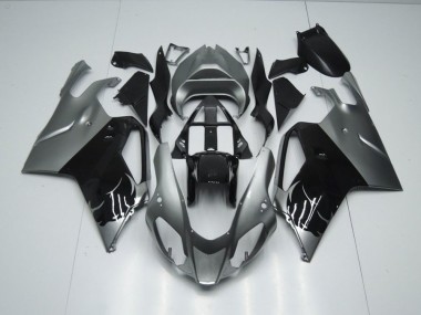 Gris et Noir Carénage Moto Aprilia RSV 1000 2003-2006