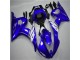 Bleu Blanc Kit Carénages Motos Complet Yamaha R6 2003-2005