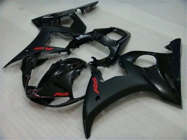 Noir Carrosserie Moto Yamaha R6 2003-2005