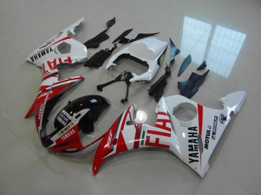 Rouge Fiat Carénage Moto Yamaha R6 2003-2005