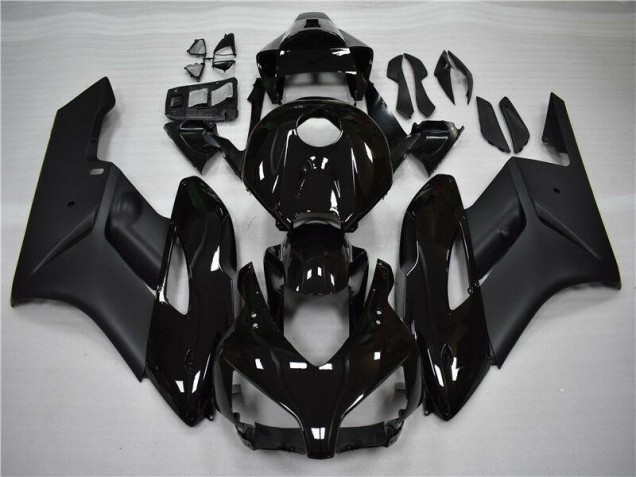 Brillant Noir Mat Carénage Moto Honda CBR 1000 RR 2004-2005 Brillant Noir Mat Carénage Moto Honda CBR 1000 RR 2004-2005