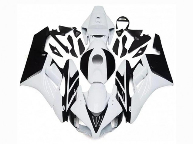 Blanc Noir Kit Carénages Motos Honda CBR 1000 RR 2004-2005 Blanc Noir Kit Carénages Motos Honda CBR 1000 RR 2004-2005