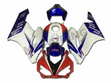 Blanc Bleu Rouge Carénage Moto Honda CBR 1000 RR 2004-2005