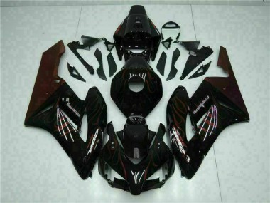 Rouge Flamme Carénage Moto Honda CBR 1000 RR 2004-2005