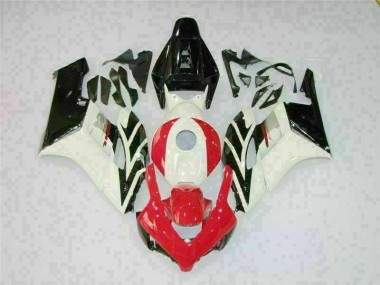 Blanc Rouge Noir Carénage Moto Honda CBR 1000 RR 2004-2005