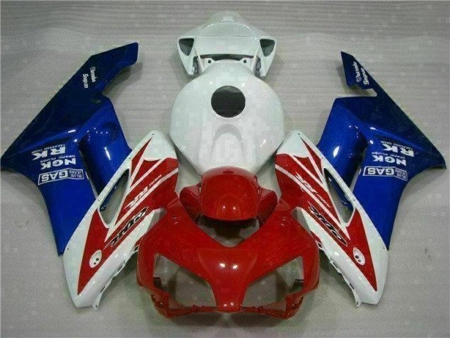 Rouge Bleu Carénage Moto Honda CBR 1000 RR 2004-2005
