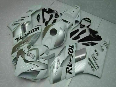 Argent Blanc Repsol Carénages Moto Honda CBR 1000 RR 2004-2005