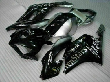 Noir SevenStars Carénage Moto Honda CBR 1000 RR 2004-2005
