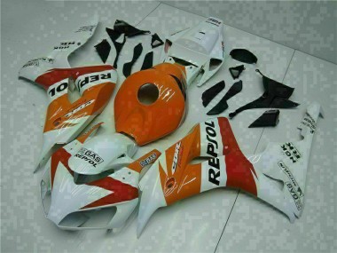 Orange Blanc Repsol Carénage Moto Honda CBR 1000 RR 2004-2005
