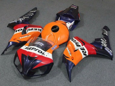 Orange Repsol Carénage Moto Honda CBR 1000 RR 2004-2005