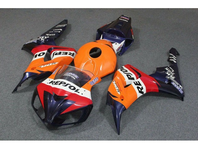 Orange Repsol Carénage Moto Honda CBR 1000 RR 2004-2005 Orange Repsol Carénage Moto Honda CBR 1000 RR 2004-2005
