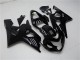 Noir Brillant Carénage Moto Suzuki GSXR 600 / 750 K4 2004-2005
