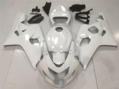 Brillant Blanc Carénage Moto Suzuki GSXR 600 / 750 K4 2004-2005