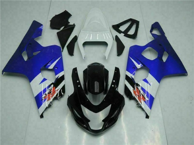 Bleu Noir Kit Carénages Motos Complet Suzuki GSXR 600 / 750 K4 2004-2005 Bleu Noir Kit Carénages Motos Complet Suzuki GSXR 600 / 750 K4 2004-2005
