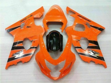 Orange Carénage Moto Suzuki GSXR 600 / 750 K4 2004-2005