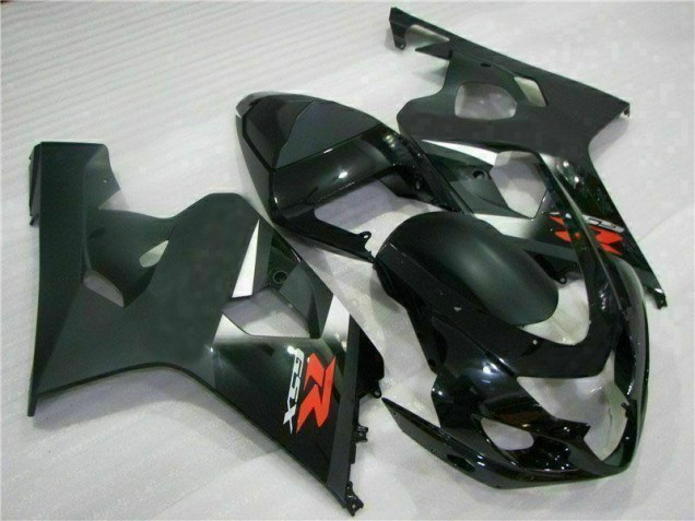 Noir Carénage Moto Suzuki GSXR 600 / 750 K4 2004-2005