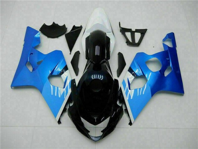 Bleu Noir Carénage Moto Suzuki GSXR 600 / 750 K4 2004-2005 Bleu Noir Carénage Moto Suzuki GSXR 600 / 750 K4 2004-2005