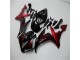 Rouge Noir Carénages Moto Yamaha R1 2004-2006