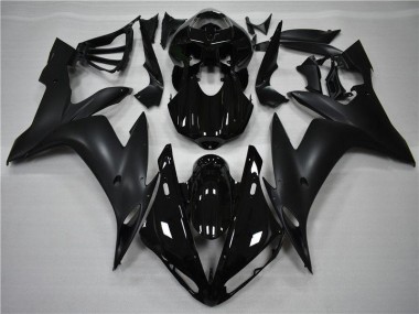 Brillant Noir Mat Carénage Moto Yamaha R1 2004-2006