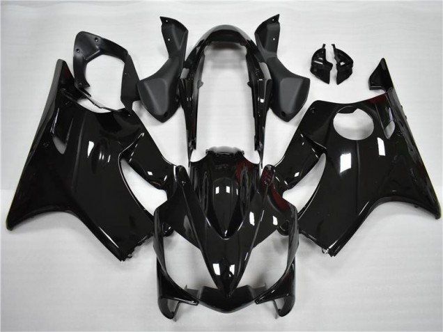 Noir Brillant Carénage Moto Honda CBR 600 F4i 2004-2007 Noir Brillant Carénage Moto Honda CBR 600 F4i 2004-2007