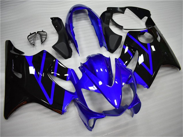 Bleu Noir Carénage Moto Honda CBR 600 F4i 2004-2007 Bleu Noir Carénage Moto Honda CBR 600 F4i 2004-2007